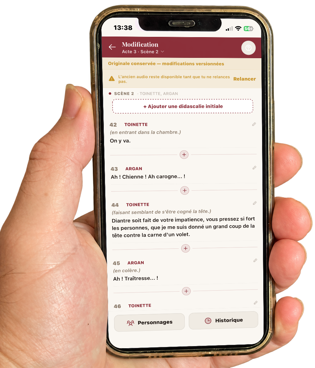 REPETO Metteurs en scène — Adaptez votre texte