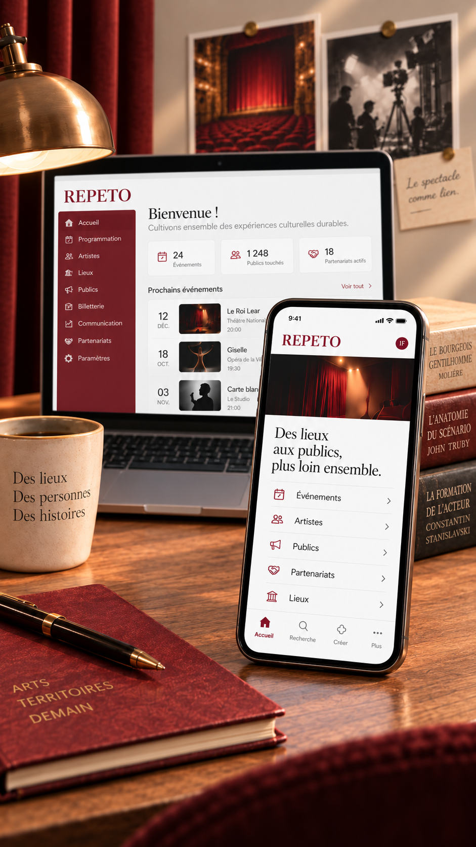 REPETO — Partenaires & Réseaux Théâtraux